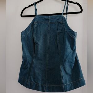 Women’s Denim Tank & Short Set